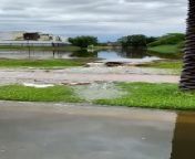 Jumeirah Islands lakes overflow after rains from leandie du randt love island sa south africa presenter host m net jpg