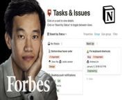 Notion is a productivity tool powered by AI that is making inroads on Google Docs and Microsoft Office. The company is a standout on the 2024 Forbes AI 50 list and a steady stream of Notion tutorials can be found on social media, which speaks to its rapid rise in popularity. &#60;br/&#62;&#60;br/&#62;In this video, Forbes staff writer and AI 50 list editor Kenrick Cai sat down with Notion cofounder and CEO Ivan Zhao in Notion&#39;s San Francisco headquarters to learn more about the company&#39;s philosophy and approach to business. &#60;br/&#62;&#60;br/&#62;Read the full story on Forbes: https://www.forbes.com/lists/ai50/ &#60;br/&#62;&#60;br/&#62;Subscribe to FORBES: https://www.youtube.com/user/Forbes?sub_confirmation=1&#60;br/&#62;&#60;br/&#62;Fuel your success with Forbes. Gain unlimited access to premium journalism, including breaking news, groundbreaking in-depth reported stories, daily digests and more. Plus, members get a front-row seat at members-only events with leading thinkers and doers, access to premium video that can help you get ahead, an ad-light experience, early access to select products including NFT drops and more:&#60;br/&#62;&#60;br/&#62;https://account.forbes.com/membership/?utm_source=youtube&amp;utm_medium=display&amp;utm_campaign=growth_non-sub_paid_subscribe_ytdescript&#60;br/&#62;&#60;br/&#62;Stay Connected&#60;br/&#62;Forbes newsletters: https://newsletters.editorial.forbes.com&#60;br/&#62;Forbes on Facebook: http://fb.com/forbes&#60;br/&#62;Forbes Video on Twitter: http://www.twitter.com/forbes&#60;br/&#62;Forbes Video on Instagram: http://instagram.com/forbes&#60;br/&#62;More From Forbes:http://forbes.com&#60;br/&#62;&#60;br/&#62;Forbes covers the intersection of entrepreneurship, wealth, technology, business and lifestyle with a focus on people and success.