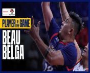 PBA Player of the Game Highlights: Beau Belga churns out another big game for red-hot Rain or Shine vs. NorthPort from beau batler