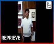 Marcos orders suspension of ban on e-vehicles&#60;br/&#62;&#60;br/&#62;President Ferdinand Marcos Jr. on Thursday, April 18, 2024, orders a month long suspension on the ban against e-vehicles plying Metro Manila.&#60;br/&#62;&#60;br/&#62;Video Courtesy of Presidential Communications Office&#60;br/&#62;&#60;br/&#62;Subscribe to The Manila Times Channel - https://tmt.ph/YTSubscribe &#60;br/&#62;&#60;br/&#62;Visit our website at https://www.manilatimes.net &#60;br/&#62;&#60;br/&#62;Follow us: &#60;br/&#62;Facebook - https://tmt.ph/facebook &#60;br/&#62;Instagram - https://tmt.ph/instagram &#60;br/&#62;Twitter - https://tmt.ph/twitter &#60;br/&#62;DailyMotion - https://tmt.ph/dailymotion &#60;br/&#62;&#60;br/&#62;Subscribe to our Digital Edition - https://tmt.ph/digital &#60;br/&#62;&#60;br/&#62;Check out our Podcasts: &#60;br/&#62;Spotify - https://tmt.ph/spotify &#60;br/&#62;Apple Podcasts - https://tmt.ph/applepodcasts &#60;br/&#62;Amazon Music - https://tmt.ph/amazonmusic &#60;br/&#62;Deezer: https://tmt.ph/deezer &#60;br/&#62;Stitcher: https://tmt.ph/stitcher&#60;br/&#62;Tune In: https://tmt.ph/tunein&#60;br/&#62;&#60;br/&#62;#TheManilaTimes&#60;br/&#62;#tmtnews &#60;br/&#62;#bongbongmarcos &#60;br/&#62;#evehicles