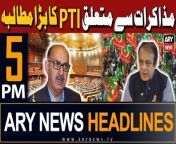 #ShibliFaraz #PTI #IrfanSiddiqui #headlines &#60;br/&#62;&#60;br/&#62;Power Division clears the air on solar power tax&#60;br/&#62;&#60;br/&#62;PM Shehbaz leaves for Saudi Arabia on two-day visit&#60;br/&#62;&#60;br/&#62;Electricity bills to surge as govt set to privatize Discos&#60;br/&#62;&#60;br/&#62;Only PTI founder can decide on protest in Islamabad: Gandapur&#60;br/&#62;&#60;br/&#62;Court cancels Mahmood Khan Achakzai’s arrest warrants&#60;br/&#62;&#60;br/&#62;Follow the ARY News channel on WhatsApp: https://bit.ly/46e5HzY&#60;br/&#62;&#60;br/&#62;Subscribe to our channel and press the bell icon for latest news updates: http://bit.ly/3e0SwKP&#60;br/&#62;&#60;br/&#62;ARY News is a leading Pakistani news channel that promises to bring you factual and timely international stories and stories about Pakistan, sports, entertainment, and business, amid others.