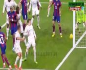 Real Madrid vs Barcelona 3-2 Highlights _ All Goals 2024 HD