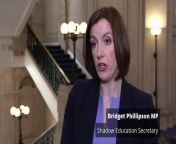 Shadow Education Secretary Bridget Phillipson says the recent video of a Met Police officer&#39;s confrontation with journalist Gideon Falter was &#92;