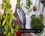 As-salāmu ʿalaykum Everyone &#60;br/&#62;&#60;br/&#62;Welcome back to our channel! Today, we’re going to show you how to make a delicious and refreshing mint and coriander chutney, perfect to pair with your favorite snacks or use as a spread. This chutney is not only bursting with flavors but also incredibly easy to make.&#60;br/&#62;&#60;br/&#62;[INGREDIENTS]&#60;br/&#62;&#60;br/&#62;For this recipe, you will need:&#60;br/&#62;&#60;br/&#62;- peel, seedless &amp; roughly chop tomato - 1 medium&#60;br/&#62;- Fresh coriander leaves - 1 cup&#60;br/&#62;- Fresh mint leaves - 1 cup&#60;br/&#62;- green chilies - 2(adjust according to your spice preference)&#60;br/&#62;- jaggery (gurh)- half tsp&#60;br/&#62;- salt - 1 tsp&#60;br/&#62;- cumin(zeera) - 1 tsp&#60;br/&#62;- garlic - 1 tsp or 7- 8 small cloves&#60;br/&#62;- 1 tablespoon lemon juice&#60;br/&#62;&#60;br/&#62;- Water as needed&#60;br/&#62;&#60;br/&#62;&#60;br/&#62;Thank you for watching! If you found this recipe helpful, please give this video a thumbs up and subscribe to our channel for more easy and delicious recipes. Stay tuned for our next video!&#60;br/&#62;&#60;br/&#62;#Learn #recipe #potatoes #myfoodparadise#chicken #healthy #homemade #burger #milkshake #vegetables #nonveg # vegan&#60;br/&#62;&#60;br/&#62;Learn how to make amazing recipe with easy and quick method&#60;br/&#62;&#60;br/&#62;*********************************&#60;br/&#62;Email me for PR/collaboration&#60;br/&#62;foodparadise221@gmail.com&#60;br/&#62;*********************************&#60;br/&#62;&#60;br/&#62;&#60;br/&#62;dhaniya pudina ki chutney,dhaniya pudina chutney,pudine ki chatni,dhaniya ki chatni,pudina chutney,pudina ki chutney,hare dhaniye ki chatni,pudine ki chatni recipe,dhaniya aur pudina ki chutney,dhaniye ki chatni banane ki vidhi,dhaniya pudina ki chutney recipe,dhaniya pudina ki chatni,dhaniya or pudina ki chatni,dhaniya chutney,chatni recipe,dhaniya pudina ki chatney,dhaniya chatni,podina aur dhaniya ki chatni banane ka tarika mint leaves &amp; coriander leaves tomato chatni.