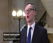 Illegal Migration minister, Michael Tomlinson, has said the government must &#39;absolutely stop the boats&#39;, adding &#39;the eyes of the world&#39; are watching to see if the Rwanda deportation scheme works. Report by Alibhaiz. Like us on Facebook at http://www.facebook.com/itn and follow us on Twitter at http://twitter.com/itn