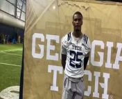 Georgia Tech defensive back Kenny Bennett looks to become a special teams force this season