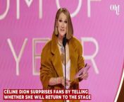 Céline Dion surprises fans by telling whether she will return to the stage from ganda hariyana stage dance