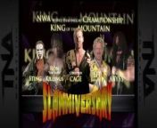 TNA Slammiversary 2006 - Jeff Jarrett vs Abyss vs Ron Killings vs Sting vs Christian Cage (King Of The Mountain Match, NWA World Heavyweight Championship) from 2006 al