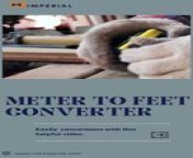 Convert meters to feet effortlessly with shiimperial&#39;s user-friendly meter to feet converter calculator. Simple, Quick and accurate results at your fingertips.&#60;br/&#62;