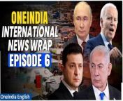 Greetings and welcome to the latest edition of International News Wrap, your premier destination for global updates, brought to you exclusively by OneIndia. In today&#39;s segment, we present a diverse array of stories ranging from President Biden&#39;s imminent signing of the Ukraine aid package to Israel&#39;s preparations for civilian evacuation in Rafah. Join us as we delve into the day&#39;s most significant international developments, ensuring you stay abreast of the latest events unfolding worldwide.&#60;br/&#62; &#60;br/&#62;#Biden #UkraineAid #BipartisanAchievement #Israel #RafahEvacuation #PalestinianRefugees #UkraineRussiaConflict #Drones #CorruptionCase #IranSanctions&#60;br/&#62;~PR.152~ED.103~GR.125~HT.96~##~