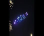 Video: Driverless car, giant flacon… drone show lights up sky in Abu Dhabi’s Yas Island from brandy skyes