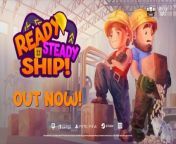 Get another look at Ready, Steady, Ship! in this launch trailer for the chaotic couch co-op game. In Ready, Steady, Ship! you can play solo or 2-player co-op where you team up and use various tools and equipment to rebuild the most convoluted and questionably designed factory conveyor belts.
