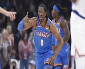 Oklahoma City Dominates New Orleans 124-92 in Game 2 Victory from renna williams