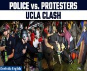 Watch as tensions escalate at the University of California, Los Angeles, as law enforcement officers clash with pro-Palestinian demonstrators. Police tear down barricades and detain dozens of protesters in an effort to control the anti-Israel demonstrations. Stay tuned for the latest updates on this developing story. &#60;br/&#62; &#60;br/&#62;#UCLA #ProPalestineProtest #ProPalestinianProtesters #UniversityofCalfornia #LosAngeles #AntiIsraelProtest #Oneindia&#60;br/&#62;~PR.274~HT.178~ED.101~