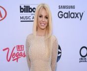Britney Spears has dismissed reports she was involved in a bust-up at a hotel in Los Angeles this week - revealing she sprained her ankle in a fall and was tended to by paramedics.