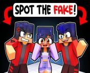 Spot the FAKE BOYFRIEND in Minecraft! from eunbi fake