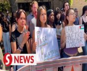 Students at Texas State University in San Antonio, Texas, joined the Gaza-related protests roiling university campuses across the U.S. in recent weeks as students across demonstrate their anger over the Israeli operation in Gaza and the perceived complicity of their schools in it.&#60;br/&#62;&#60;br/&#62;The pro-Palestinian rallies have sparked intense campus debate over where school officials should draw the line between freedom of expression and hate speech&#60;br/&#62;&#60;br/&#62;WATCH MORE: https://thestartv.com/c/news&#60;br/&#62;SUBSCRIBE: https://cutt.ly/TheStar&#60;br/&#62;LIKE: https://fb.com/TheStarOnline