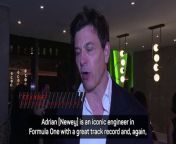 Toto Wolff described Adrian Newey as an &#39;iconic engineer&#39; and says he is certainly &#39;watching that space&#39;