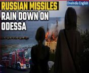 A missile assault by Russia on Ukraine&#39;s Black Sea port city of Odesa resulted in at least five deaths and over 30 injuries, including children and a pregnant woman. The attack devastated residential buildings and critical infrastructure, with Ukrainian authorities confirming the indiscriminate nature of the assault. &#60;br/&#62; &#60;br/&#62;#Odesa #russiaukrainewar #russiaukrainewartoday #russiaukrainewarupdate #russiaukrainewarnews #russiaukrainewarlive #Worldnews #Oneindia #Oneindianews &#60;br/&#62;~PR.320~ED.102~GR.122~