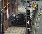 This was the moment a man deliberately drove his car into a UK theatre during rush hour.Source: Durham Constabulary