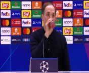 Bayern Munich head coach Thomas Tuchel vented his anger at officials after their stunning UEFA Champions League semi-final defeat to Real Madrid. &#60;br/&#62;The Spaniards scoring two goals in the dying moments to turn the game around&#60;br/&#62;Santiago Bernabeu, Madrid, Spain