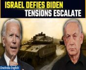 President Biden urgently cautioned Prime Minister Netanyahu against launching an offensive in Gaza&#39;s southern city of Rafah, fearing it would escalate the conflict and increase Palestinian casualties. Their call highlighted the growing divide between the two leaders amid mounting pressure for a ceasefire. Biden emphasised the need to avoid further despair in the war-torn region. Both leaders face public outcry, with Biden encountering protests on college campuses and Netanyahu under pressure from families of Israeli hostages.&#60;br/&#62; &#60;br/&#62;#Israel #Biden #Netanyahu #RafahCrossing #USWarnings #IsraelHamasWar #Tensions #Geopolitics #MiddleEast #Diplomacy&#60;br/&#62;~PR.152~ED.194~GR.124~HT.96~