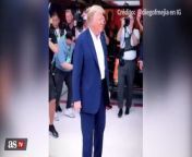Trump joins the stars present at the Miami GP from bhabhi 3 gp