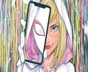 Gwen Stacy Becomes Ghost-Spider! from redmoa gwen