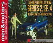 On The Top Ten Auto show this week we look at the top ten recreational off-roaders of 2001, but which will our panel award top spot to? Watch now to find out!&#60;br/&#62;&#60;br/&#62;Don&#39;t forget to subscribe to our channel and hit the notification bell so you never miss a video!&#60;br/&#62;&#60;br/&#62;------------------&#60;br/&#62;Enjoyed this video? Don&#39;t forget to LIKE and SHARE the video and get involved with our community by leaving a COMMENT below the video! &#60;br/&#62;&#60;br/&#62;Check out what else our channel has to offer and don&#39;t forget to SUBSCRIBE to Men &amp; Motors for more classic car and motorbike content! Why not? It is free after all!&#60;br/&#62;&#60;br/&#62;Our website: http://menandmotors.com/&#60;br/&#62;&#60;br/&#62;---- Social Media ----&#60;br/&#62;&#60;br/&#62;Facebook: https://www.facebook.com/menandmotors/&#60;br/&#62;Instagram: @menandmotorstv&#60;br/&#62;Twitter: @menandmotorstv&#60;br/&#62;&#60;br/&#62;If you have any questions, e-mail us at talk@menandmotors.com&#60;br/&#62;&#60;br/&#62;© Men and Motors - One Media iP 2023