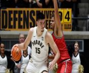 Can Zach Edey Lead Purdue to Victory with Impressive Stats? from west indis