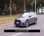 Officially launched the 2024 Audi A6 Avant/A6 allroad in China. Both models are medium and large cars, and their prices are 506,800 yuan and 586,800 yuan, respectively. The general design ideas of the two models are similar, but there are some differences in appearance and performance.&#60;br/&#62;&#60;br/&#62;In terms of appearance, black accessories are used on the front of the A6 Avant. The grille has the classic hexagonal banner structure, and the interior decoration and car logo are darkened. Under the car headlights, a double-layer sectional structure is adopted, which further emphasizes the three-dimensional effect of the front of the car. The ducts on both sides adopt a performance-packed fan window shape. The belly of the car adopts a multi-frame design, and black accessories are used on the rear diffuser to further strengthen the sporty atmosphere.&#60;br/&#62;&#60;br/&#62;The interior design generally offers a technological style. The center console features plenty of chrome decoration along with paint finish, and near the central island there are decorative stripes of volcanic ash wood that give the overall feeling of luxury. The seats are made of a mix of suede + leather to further emphasize the sporty feel.&#60;br/&#62;&#60;br/&#62;A6 Avant is a fuel model equipped with a 2.0T turbocharged engine with a maximum horsepower of 265Ps, a maximum power of 195kW and a peak torque of 370N·m, matched to a 7-speed wet dual-clutch transmission. All-wheel drive WLTC combined fuel consumption is 7.9 L/100 km.&#60;br/&#62;&#60;br/&#62;Source: https://db.m.auto.sohu.com/model_1554/a/736040414_121319258