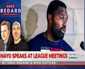 Greg Bedard and Nick Cattles take a closer look at Jerod Mayo&#39;s statements on the team, and draw some inferences on what some of his quotes could mean for the immediate future of the Patriots, a peek behind the curtain into the organization&#39;s opinions on the top QB&#39;s in the draft, Mayo&#39;s early standing with the fans, and much more!&#60;br/&#62;&#60;br/&#62;&#60;br/&#62;&#60;br/&#62;EPISODE TIMELINE:&#60;br/&#62;&#60;br/&#62;00:44 - Jerod Mayo True or False&#60;br/&#62;&#60;br/&#62;08:27 - Trading the #3 Pick&#60;br/&#62;&#60;br/&#62;09:51 - Mayo Quotes on Drake maye &#60;br/&#62;&#60;br/&#62;15:30 - PrizePicks&#60;br/&#62;&#60;br/&#62;16:28 - Trading Down / Michael Penix&#60;br/&#62;&#60;br/&#62;20:30 - JJ McCarthy&#60;br/&#62;&#60;br/&#62;22:48 - Mike Onwenu at LT&#60;br/&#62;&#60;br/&#62;26:05 - Marte Mapu in Safety Room&#60;br/&#62;&#60;br/&#62;29:13 - Delayed offseason&#60;br/&#62;&#60;br/&#62;30:37 - Taking a shot at Bill?&#60;br/&#62;&#60;br/&#62;33:47 - Mayo’s relationship with fans&#60;br/&#62;&#60;br/&#62;40:42 - Myles Bryant signs with Texans&#60;br/&#62;&#60;br/&#62;&#60;br/&#62;&#60;br/&#62;&#60;br/&#62;&#60;br/&#62; Check Greg&#39;s Coverage out over at www.bostonsportsjournal.com, for &#36;50 on BSJ&#39;s annual plan. Not only do you get top-notch analysis of all the Boston pro sports, but if you&#39;re a Patriots junkie — and if you&#39;re listening to this podcast, you are — then a membership at BSJ gives you access to a ton of video analysis Bedard does on the coaches film, and direct access to him in weekly chats.&#60;br/&#62;&#60;br/&#62;&#60;br/&#62;&#60;br/&#62;This episode of the Greg Bedard Patriots Podcast w/ Nick Cattles is brought to you by:&#60;br/&#62;&#60;br/&#62;&#60;br/&#62;&#60;br/&#62;PrizePicks! Get in on the excitement with PrizePicks, America’s No. 1 Fantasy Sports App, where you can turn your hoops knowledge into serious cash. Download the app today and use code CLNS for a first deposit match up to &#36;100! Pick more. Pick less. It’s that Easy! &#60;br/&#62;&#60;br/&#62;&#60;br/&#62;&#60;br/&#62;Football season may be over, but the action on the floor is heating up. Whether it’s Tournament Season or the fight for playoff homecourt, there’s no shortage of high stakes basketball moments this time of year. Quick withdrawals, easy gameplay and an enormous selection of players and stat types are what make PrizePicks the #1 daily fantasy sports app!