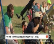 The 2024 solar eclipse is the astronomy event of the decade with millions of people expected to travel &#60;br/&#62; from Texas to Maine. We share when the next solar eclipses will occur in the U.S. after 2024.