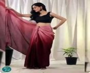 Soft Chinon || styelish modeling || FASHION SHOW from rimpi saree fashion
