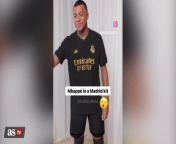 AI Video shows Mbappé in Real Madrid shirt from arabic x videos