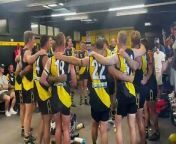 Watch: Merrivale sings the team song after it’s Good Friday win against Old Collegians.
