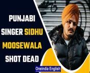 Punjabi singer and Congress leader Shubhdeep Singh Sidhi popularly known as Sidhu Moosewala was shot dead in a firing incident in a village near Punjab&#39;s Mansa district on Sunday. Sidhu was taken to a nearby civil hospital where he was unfortunately declared dead.&#60;br/&#62; &#60;br/&#62;#SidhuMoosewala #PunjabiSinger #BreakingNews