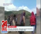 Nagsagawa ng rain-calling ritual ang mga taga-Barangay Bontoc Ili sa Bontoc, Mountain Province!&#60;br/&#62;&#60;br/&#62;&#60;br/&#62;24 Oras Weekend is GMA Network’s flagship newscast, anchored by Ivan Mayrina and Pia Arcangel. It airs on GMA-7, Saturdays and Sundays at 5:30 PM (PHL Time). For more videos from 24 Oras Weekend, visit http://www.gmanews.tv/24orasweekend.&#60;br/&#62;&#60;br/&#62;#GMAIntegratedNews #KapusoStream&#60;br/&#62;&#60;br/&#62;Breaking news and stories from the Philippines and abroad:&#60;br/&#62;GMA Integrated News Portal: http://www.gmanews.tv&#60;br/&#62;Facebook: http://www.facebook.com/gmanews&#60;br/&#62;TikTok: https://www.tiktok.com/@gmanews&#60;br/&#62;Twitter: http://www.twitter.com/gmanews&#60;br/&#62;Instagram: http://www.instagram.com/gmanews&#60;br/&#62;&#60;br/&#62;GMA Network Kapuso programs on GMA Pinoy TV: https://gmapinoytv.com/subscribe