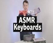 For ASMR lovers our Assistant Audience Editor Samuel Mathewson is here to speak with a whispery voice and demonstrate the typing sounds from four different keyboards. It turns out Logitech keyboards can produce all sorts of ambient sounds. Whether you fancy loud typing from a bright purple keyboard with emoji keys or something more low key. Sit back and enjoy.