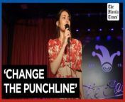 Stand-up comediennes share spotlight with male counterparts in Romania&#60;br/&#62;&#60;br/&#62;For the last two decades, stand-up comedy in Romania has been on the rise, mostly led by men. Now, Bucharest hosts ‘Change The Punchline,&#39; a month-long event exclusively for female comedians. Its goal: To inspire and support the next wave of women in comedy. &#60;br/&#62;&#60;br/&#62;Video by AFP&#60;br/&#62;&#60;br/&#62;Subscribe to The Manila Times Channel - https://tmt.ph/YTSubscribe &#60;br/&#62;&#60;br/&#62;Visit our website at https://www.manilatimes.net &#60;br/&#62;&#60;br/&#62;Follow us: &#60;br/&#62;Facebook - https://tmt.ph/facebook &#60;br/&#62;Instagram - https://tmt.ph/instagram &#60;br/&#62;Twitter - https://tmt.ph/twitter &#60;br/&#62;DailyMotion - https://tmt.ph/dailymotion &#60;br/&#62;&#60;br/&#62;Subscribe to our Digital Edition - https://tmt.ph/digital &#60;br/&#62;&#60;br/&#62;Check out our Podcasts: &#60;br/&#62;Spotify - https://tmt.ph/spotify &#60;br/&#62;Apple Podcasts - https://tmt.ph/applepodcasts &#60;br/&#62;Amazon Music - https://tmt.ph/amazonmusic &#60;br/&#62;Deezer: https://tmt.ph/deezer &#60;br/&#62;Tune In: https://tmt.ph/tunein&#60;br/&#62;&#60;br/&#62;#TheManilaTimes&#60;br/&#62;#tmtnews&#60;br/&#62;#romania&#60;br/&#62;#standupcomedy&#60;br/&#62;#comedy