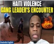 Tensions rise in Haiti as a gang leader incident occurs amidst discussions to finalize the transition council, marking a crucial moment in the country&#39;s political landscape. Stay informed on the latest developments in Haiti&#39;s transition process. &#60;br/&#62; &#60;br/&#62;#Haiti #HaitiViolence #HaitiLeaderShot #HaitiGangLeader #HaitiNews #HaitiViolenceUpdate #JimmyBarbequeCherizier #AntonioGuterres #ArielHenry #WorldNews #Oneindia&#60;br/&#62;~PR.274~ED.103~