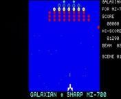 Galaxian - Sharp MZ-700