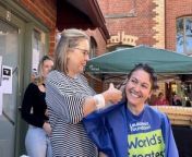 Premier Jacinta Allan has helped shave her aide Jessica Ireland&#39;s head for the World&#39;s Greatest Shave.