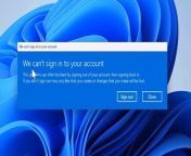 ▶ In This Video You Will Find How To Fix We can&#39;t sign into your account in Windows 11 / 10 ( This problem can often be fixed by signing out of your account and then signing back in. If you don&#39;t sign out now, any files you create or changes you make will be lost )✔️.&#60;br/&#62;&#60;br/&#62; ⁉️ If You Faced Any Problem You Can Put Your Questions Below ✍️ In Comments And I Will Try To Answer Them As Soon As Possible .&#60;br/&#62;▬▬▬▬▬▬▬▬▬▬▬▬▬&#60;br/&#62;&#60;br/&#62;If You Found This Video Helpful,PleaseLike And Follow Our Dailymotion Page , Leave Comment, Share it With Others So They Can Benefit Too, Thanks.&#60;br/&#62;&#60;br/&#62;▬▬THE REGISTRY PATH ▬▬&#60;br/&#62;&#60;br/&#62;HKEY_LOCAL_MACHINE&#92;&#92;SOFTWARE&#92;&#92;Microsoft&#92;&#92;Windows NT&#92;&#92;CurrentVersion&#92;&#92;ProfileList&#60;br/&#62;&#60;br/&#62;▬▬Support This Channel if you benefit from it By 1&#36; or More▬▬&#60;br/&#62;&#60;br/&#62;https://paypal.com/paypalme/VictorExplains&#60;br/&#62;&#60;br/&#62;▬▬ Join Us On Social Media ▬▬&#60;br/&#62;&#60;br/&#62;▶Web s it e: https://victorinfos.blogspot.com&#60;br/&#62;&#60;br/&#62;▶F a c eb o o k : https://www.facebook.com/Victorexplains&#60;br/&#62;&#60;br/&#62;▶ ︎ Twi t t e r: https://twitter.com/VictorExplains&#60;br/&#62;&#60;br/&#62;▶I n s t a g r a m: https://instagram.com/victorexplains&#60;br/&#62;&#60;br/&#62;▶ ️ P i n t e r e s t: https://.pinterest.co.uk/VictorExplains&#60;br/&#62;&#60;br/&#62;▬▬▬▬▬▬▬▬▬▬▬▬▬▬&#60;br/&#62;&#60;br/&#62;▶ ⁉️ If You Have Any Questions Feel Free To Contact Us In Social Media.&#60;br/&#62;&#60;br/&#62;▬▬ ©️ Disclaimer ▬▬&#60;br/&#62;&#60;br/&#62;This video is for educational purpose only. Copyright Disclaimer under section 107 of the Copyright Act 1976, allowance is made for &#39;&#39;fair use&#92;