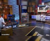 During dinner service, the chefs are put to the test to see if they have the attention to detail it takes to run a kitchen, with a few tricks thrown in by chef Ramsay. Guest judge Kevin Meehan weighs in.