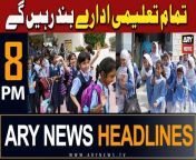 #school #headlines #karachi #nationalassembly #rain #ptileader #muradalishah &#60;br/&#62;&#60;br/&#62;۔Prime minister’s election to be held on March 3&#60;br/&#62;&#60;br/&#62;۔WATCH: Khawaja Asif waves watch in National Assembly session&#60;br/&#62;&#60;br/&#62;For the latest General Elections 2024 Updates ,Results, Party Position, Candidates and Much more Please visit our Election Portal: https://elections.arynews.tv&#60;br/&#62;&#60;br/&#62;Follow the ARY News channel on WhatsApp: https://bit.ly/46e5HzY&#60;br/&#62;&#60;br/&#62;Subscribe to our channel and press the bell icon for latest news updates: http://bit.ly/3e0SwKP&#60;br/&#62;&#60;br/&#62;ARY News is a leading Pakistani news channel that promises to bring you factual and timely international stories and stories about Pakistan, sports, entertainment, and business, amid others.&#60;br/&#62;&#60;br/&#62;Official Facebook: https://www.fb.com/arynewsasia&#60;br/&#62;&#60;br/&#62;Official Twitter: https://www.twitter.com/arynewsofficial&#60;br/&#62;&#60;br/&#62;Official Instagram: https://instagram.com/arynewstv&#60;br/&#62;&#60;br/&#62;Website: https://arynews.tv&#60;br/&#62;&#60;br/&#62;Watch ARY NEWS LIVE: http://live.arynews.tv&#60;br/&#62;&#60;br/&#62;Listen Live: http://live.arynews.tv/audio&#60;br/&#62;&#60;br/&#62;Listen Top of the hour Headlines, Bulletins &amp; Programs: https://soundcloud.com/arynewsofficial&#60;br/&#62;#ARYNews&#60;br/&#62;&#60;br/&#62;ARY News Official YouTube Channel.&#60;br/&#62;For more videos, subscribe to our channel and for suggestions please use the comment section.
