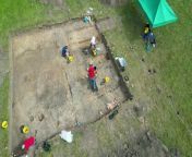 Footage taken of the Roman trench at Smallhythe Video: National Trust-Sam Milling
