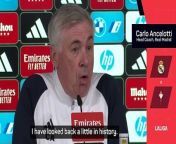 Real Madrid boss Carlo Ancelotti defended his &#39;persecuted&#39; forward Vinicius Junior after recurring criticism