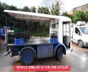 A milk float from Brigstock Dairies Kingswinford, was stolen on the A449, Wombourne. MD Malcolm Brigstock explains what happened.