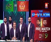 The Pavilion &#124; Islamabad United vs Multan Sultans (Pre-Match) Expert Analysis &#124; 10 Mar 2024 &#124; PSL9&#60;br/&#62;&#60;br/&#62;Catch our star-studded panel on #ThePavilion as we bring to you exclusive analysis for every match, live only on #ASportsHD!&#60;br/&#62;&#60;br/&#62;#WasimAkram #PSL9#HBLPSL9 #MohammadHafeez #MisbahUlHaq #AzharAli #FakhareAlam #islamabadunited#multansultans &#60;br/&#62;&#60;br/&#62;Catch HBLPSL9 every moment live, exclusively on #ASportsHD!Follow the A Sports channel on WhatsApp: https://bit.ly/3PUFZv5#ASportsHD #ARYZAP